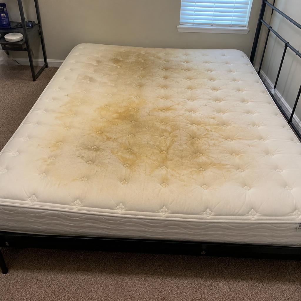 Mattress Cleaning before cleaning